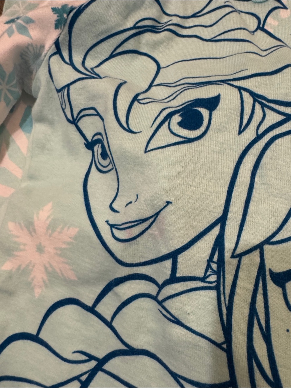 Disney Store Frozen Elsa & Anna Pajama Set. 10. GUC!❄️ - Picture 3 of 5